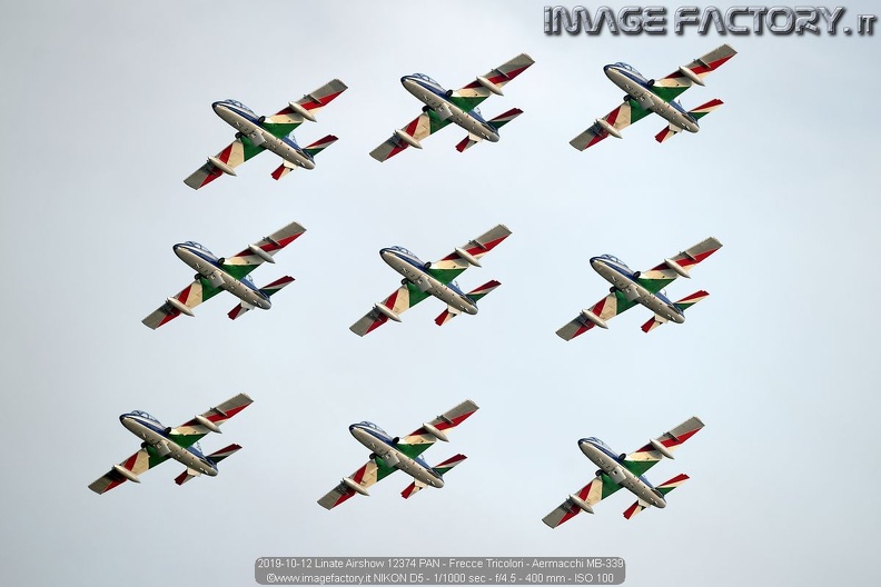 2019-10-12 Linate Airshow 12374 PAN - Frecce Tricolori - Aermacchi MB-339.jpg